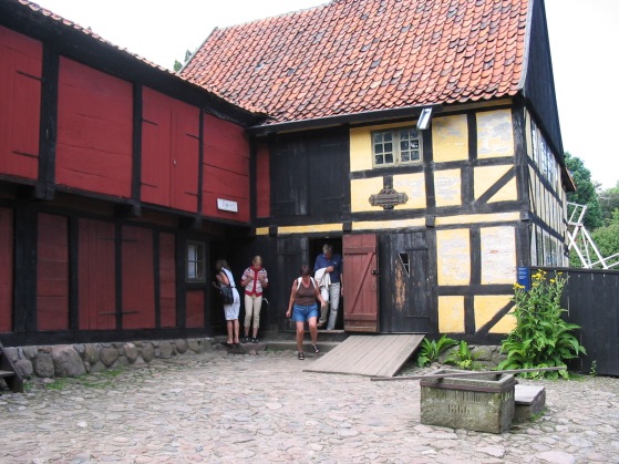 leaving a house in Denmark museum